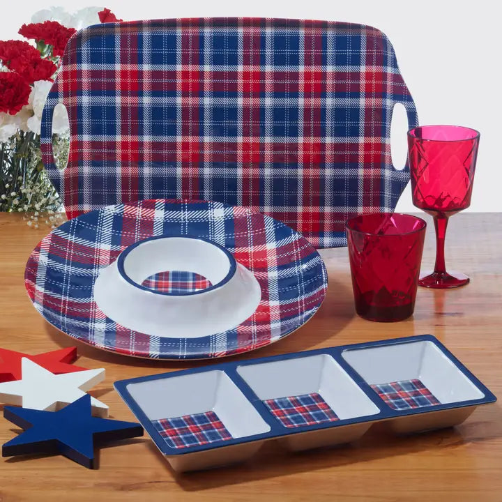 Red White and Plaid