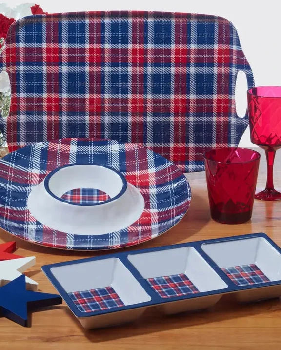 Red White and Plaid