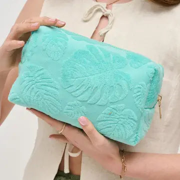 Palm Breeze Cosmetic Pouch