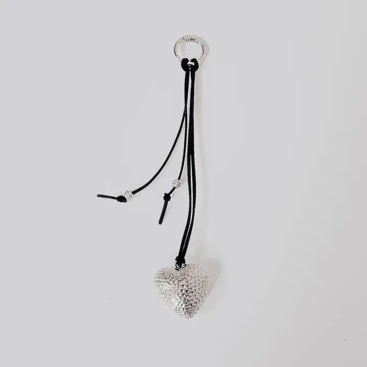 Boho Hear Bag Charm