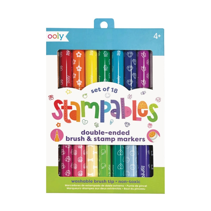 Ooly Double-Ended Stamp & Brush Markers
