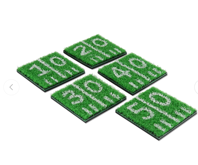 Home Turf Football Coasters