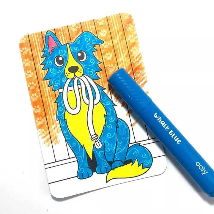 Undercover Art Hidden Patterns Coloring Activity