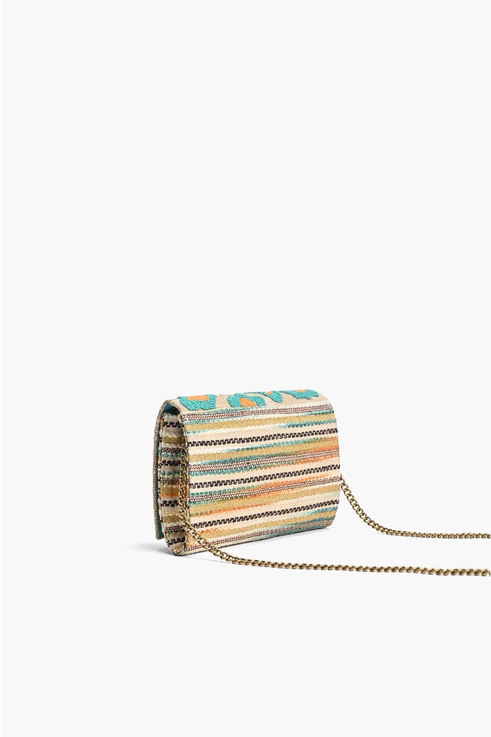 America & Beyond Wild Leopard Clutch