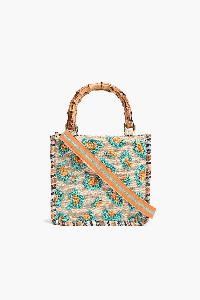 America & Beyond Wild Leopard Handbag