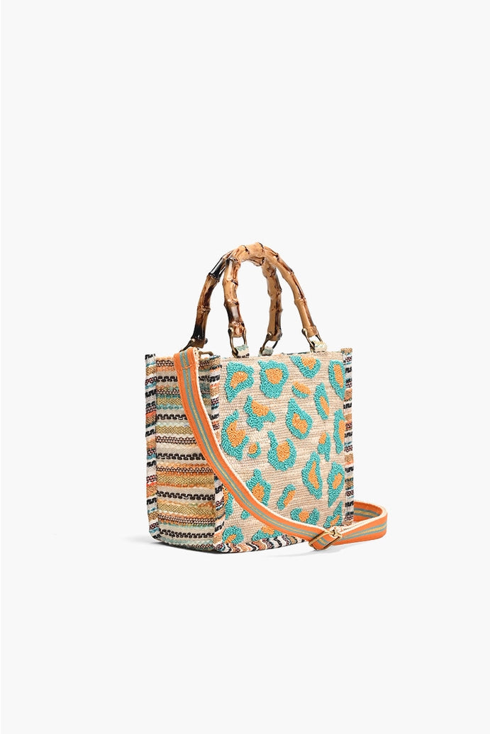 America & Beyond Wild Leopard Handbag