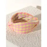 Knotted Check Headband