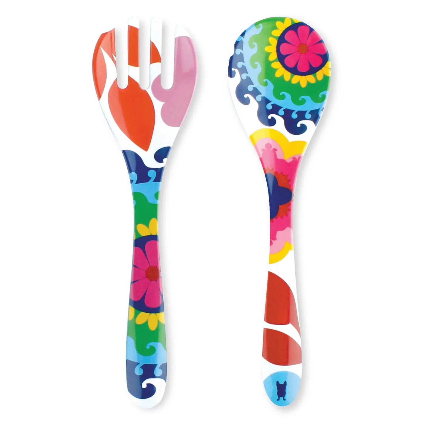 French Bull Salad Server Set
