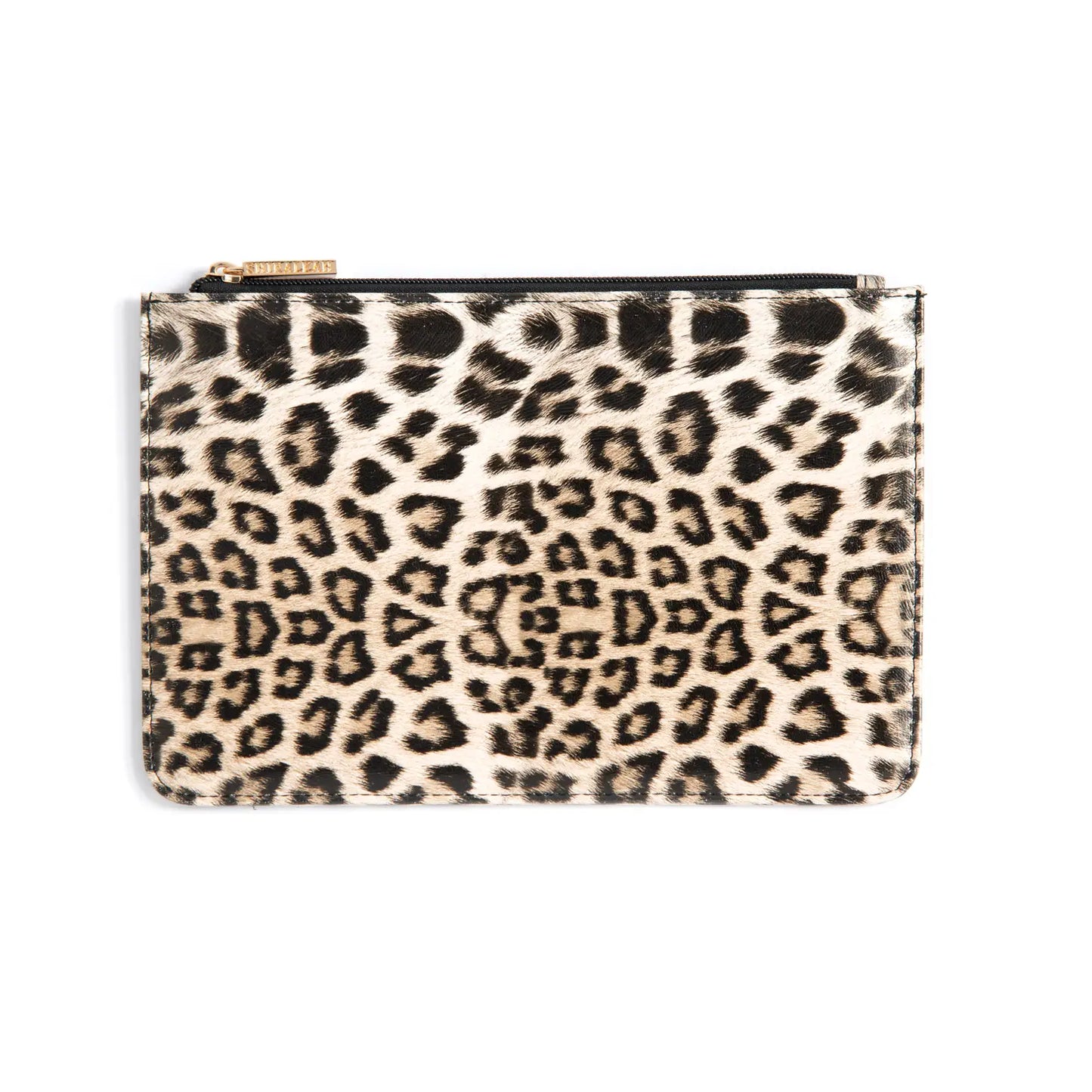 Multi Leopard Zip Pouch