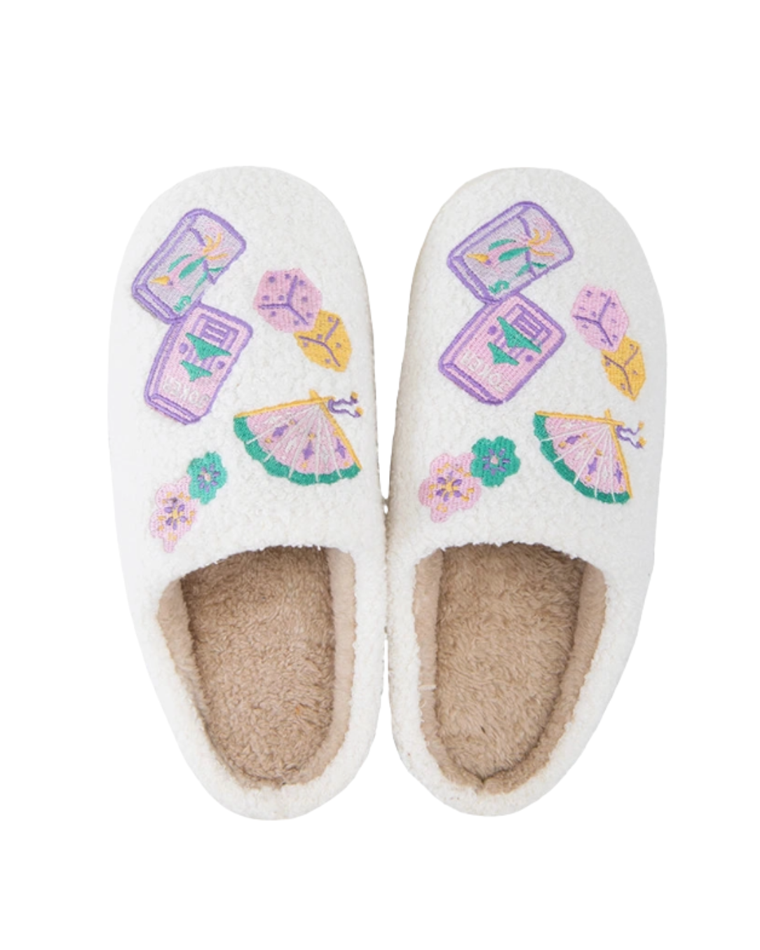 Mahjong Slippers