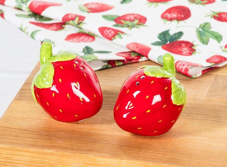 Strawberry Salt & Pepper Shakers