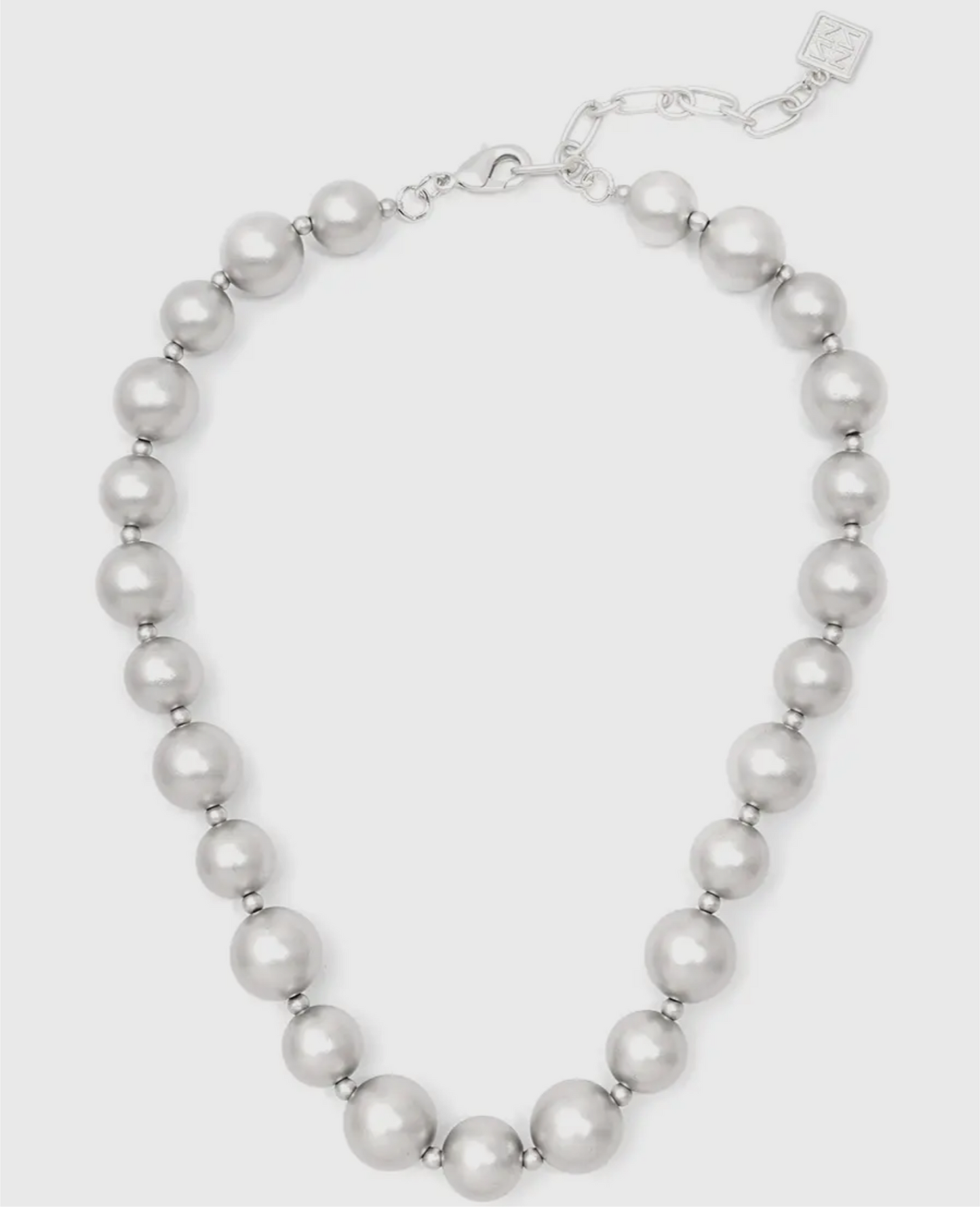 Glass Bead Collar Necklace