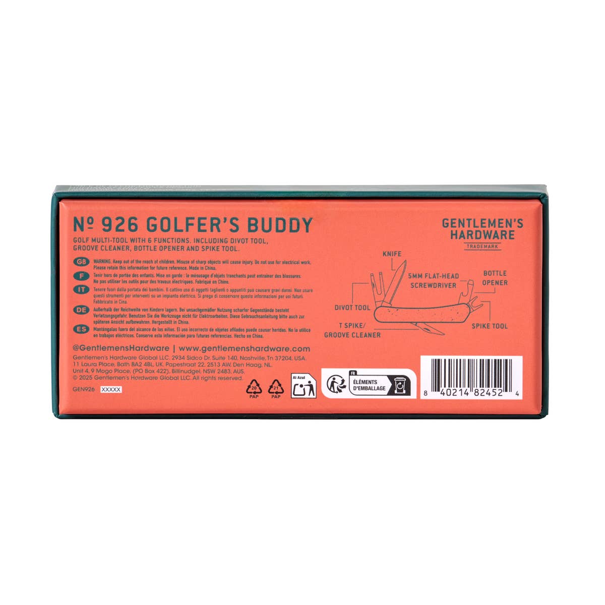 Golf Multi-Tool