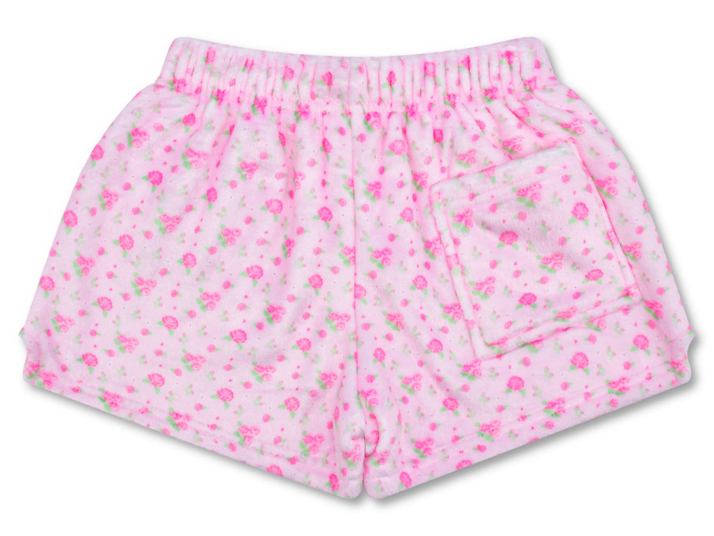 Pretty in Pink Plush Shorts