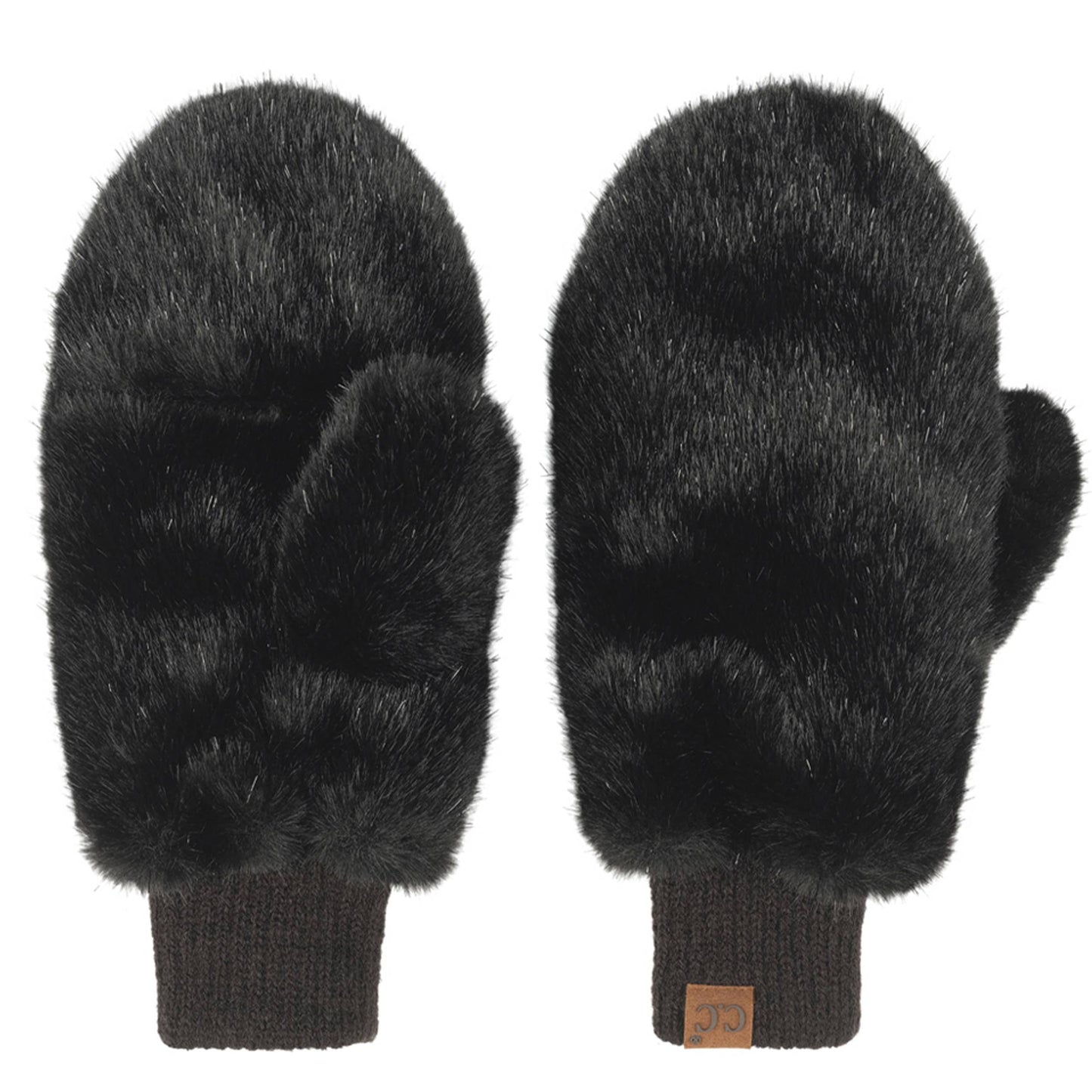 Convertible Fur Mittens