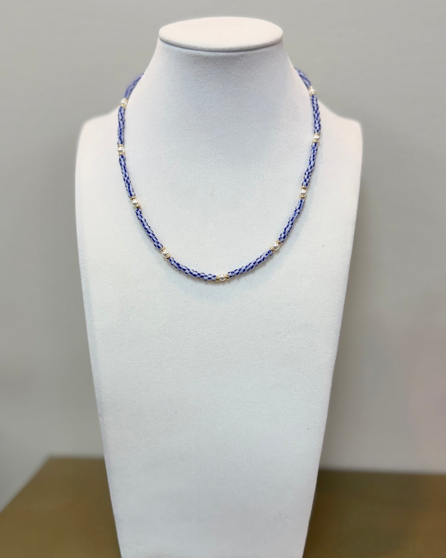D+G Blue & White Necklace