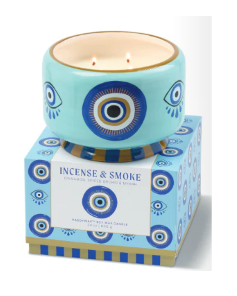 Paddywax Large ADopo Handpainted Ceramic Candles