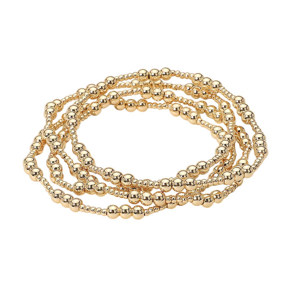 Beaded Stretch Layered Bracelets