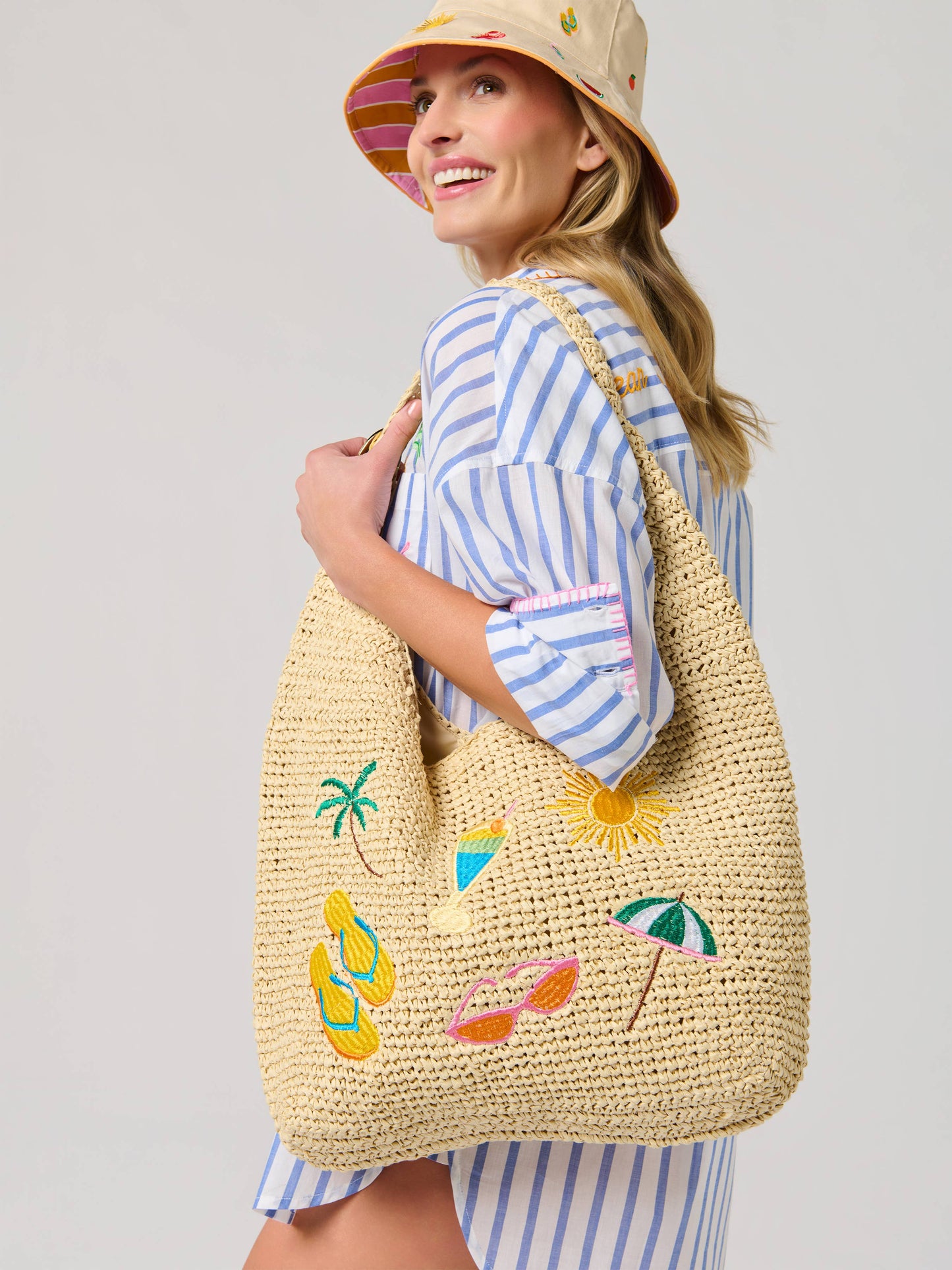 Cabana Slouchy Tote