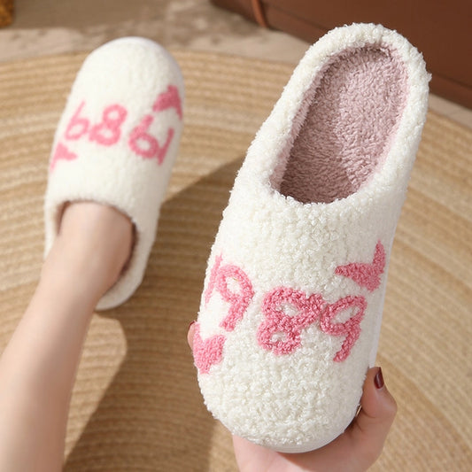 Swiftie Plush Slippers