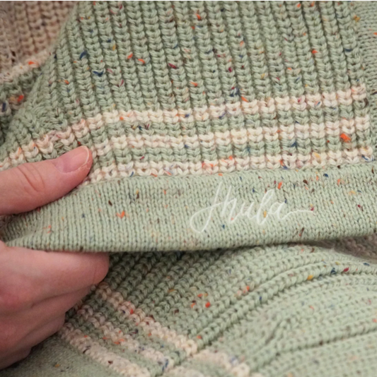 Jhula Shaker Knit Baby Blanket