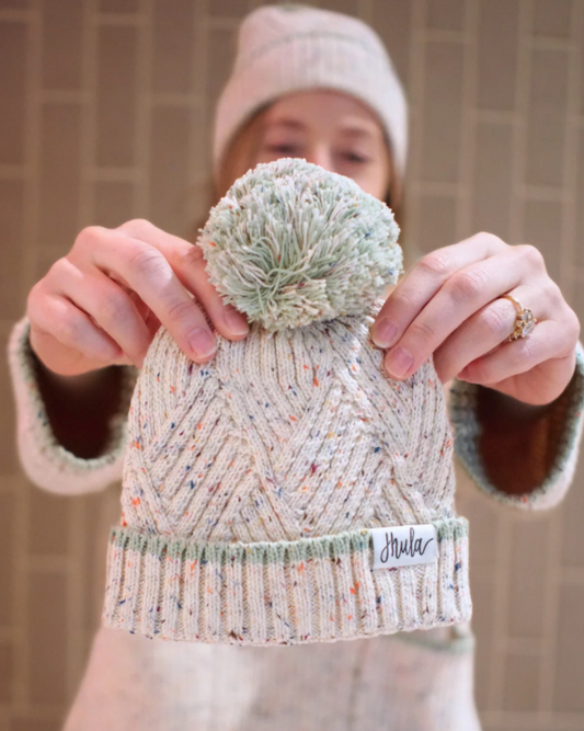 Jhula Baby Pompom Beanie