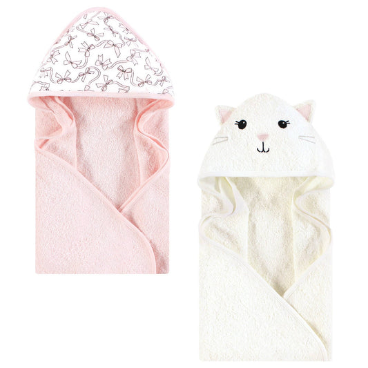 Kitten Cotton Hooded Towel