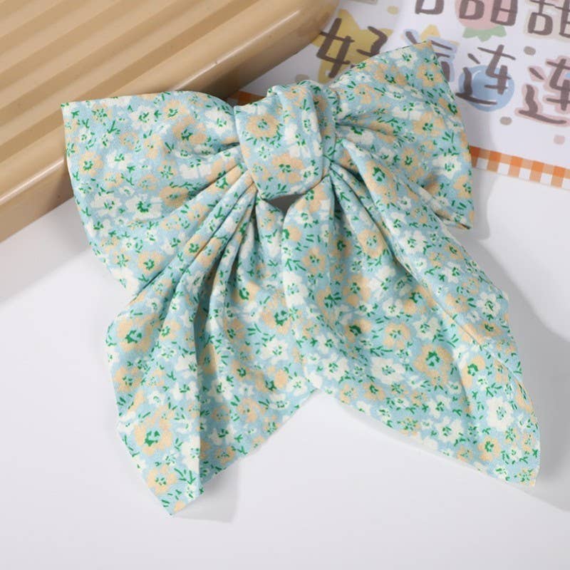 Organza Bow Hair Clip