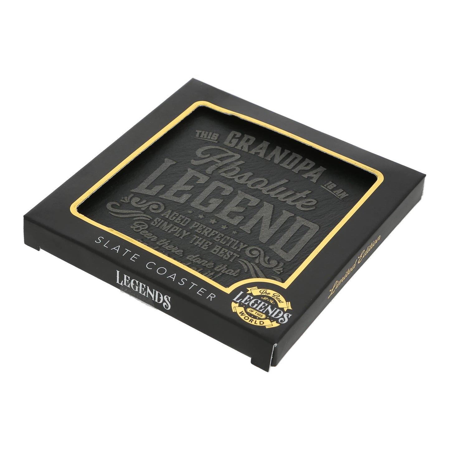 Grandpa Slate Coaster