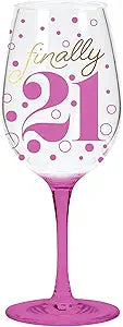 Birthday Acrylic Wine Glass