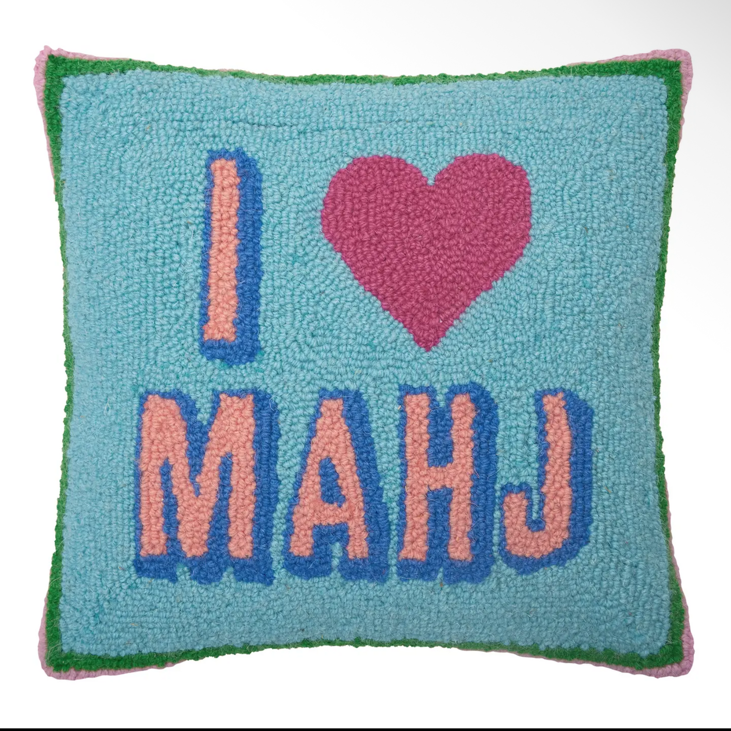I Love Mahjong Hook Pillow