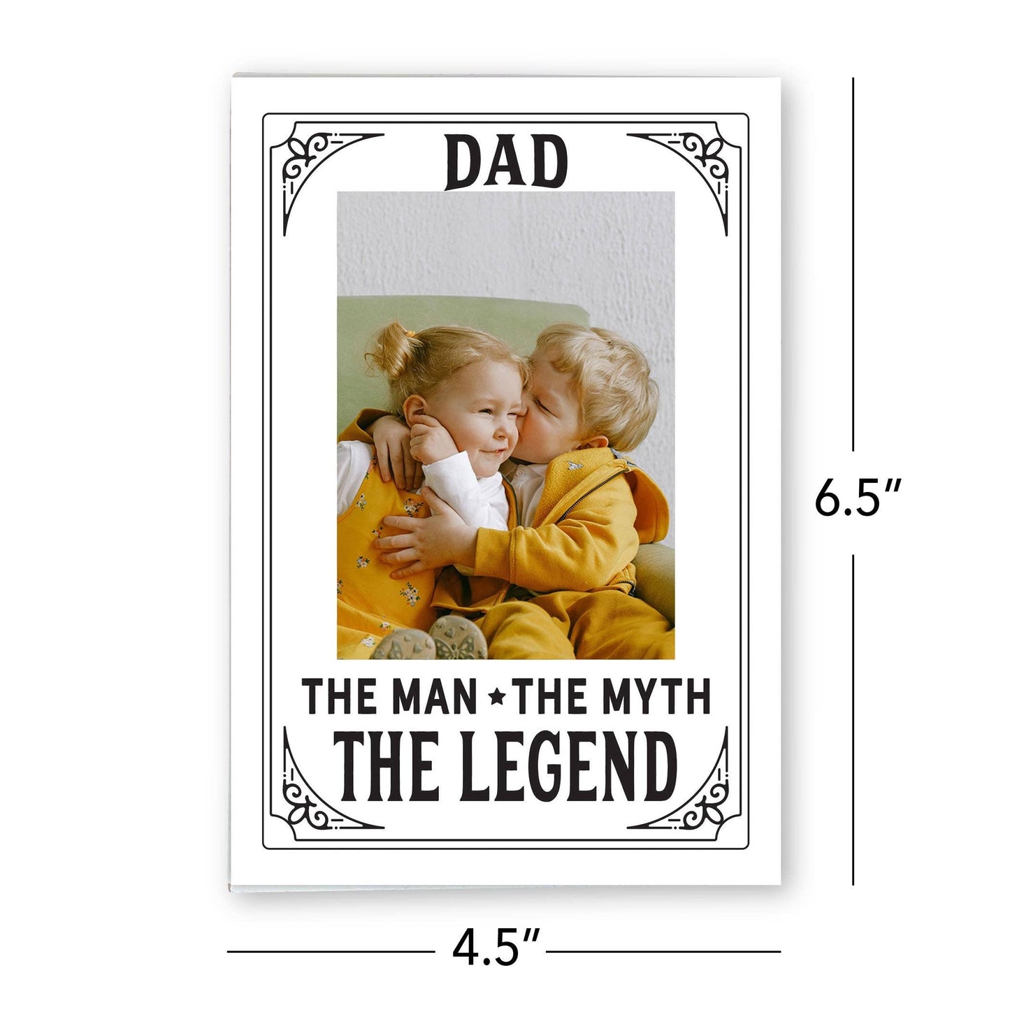 Mini Frame The Man The Myth The Legend