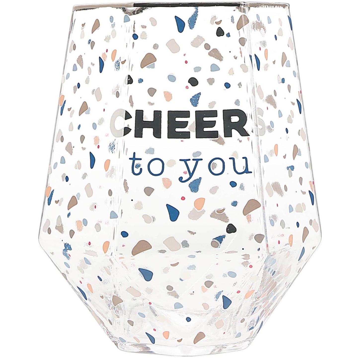 Cheers To You Wine Glass