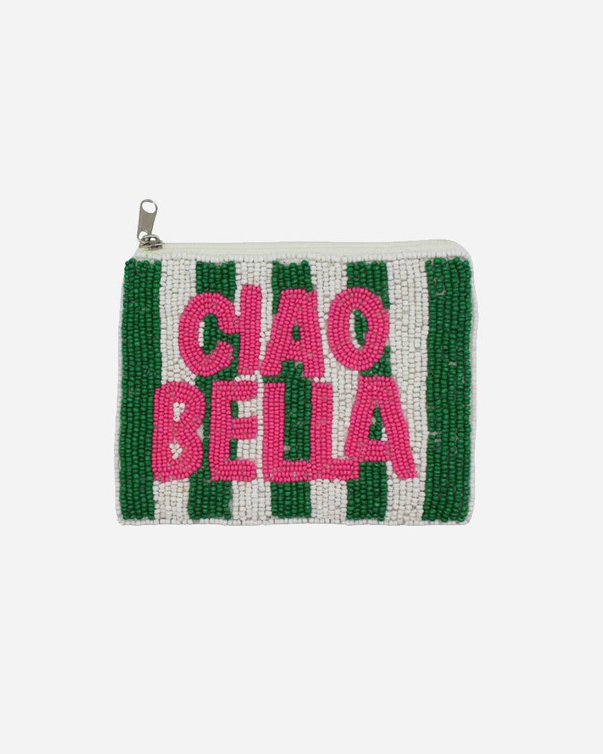 Ciao Bella Beaded Coin Pouch