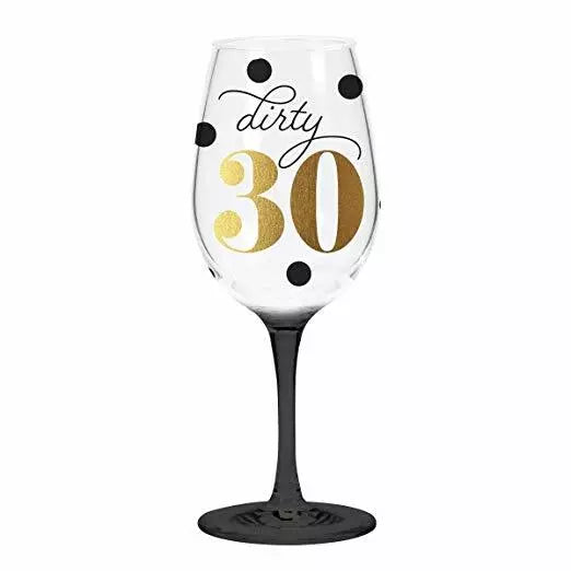 Birthday Acrylic Wine Glass