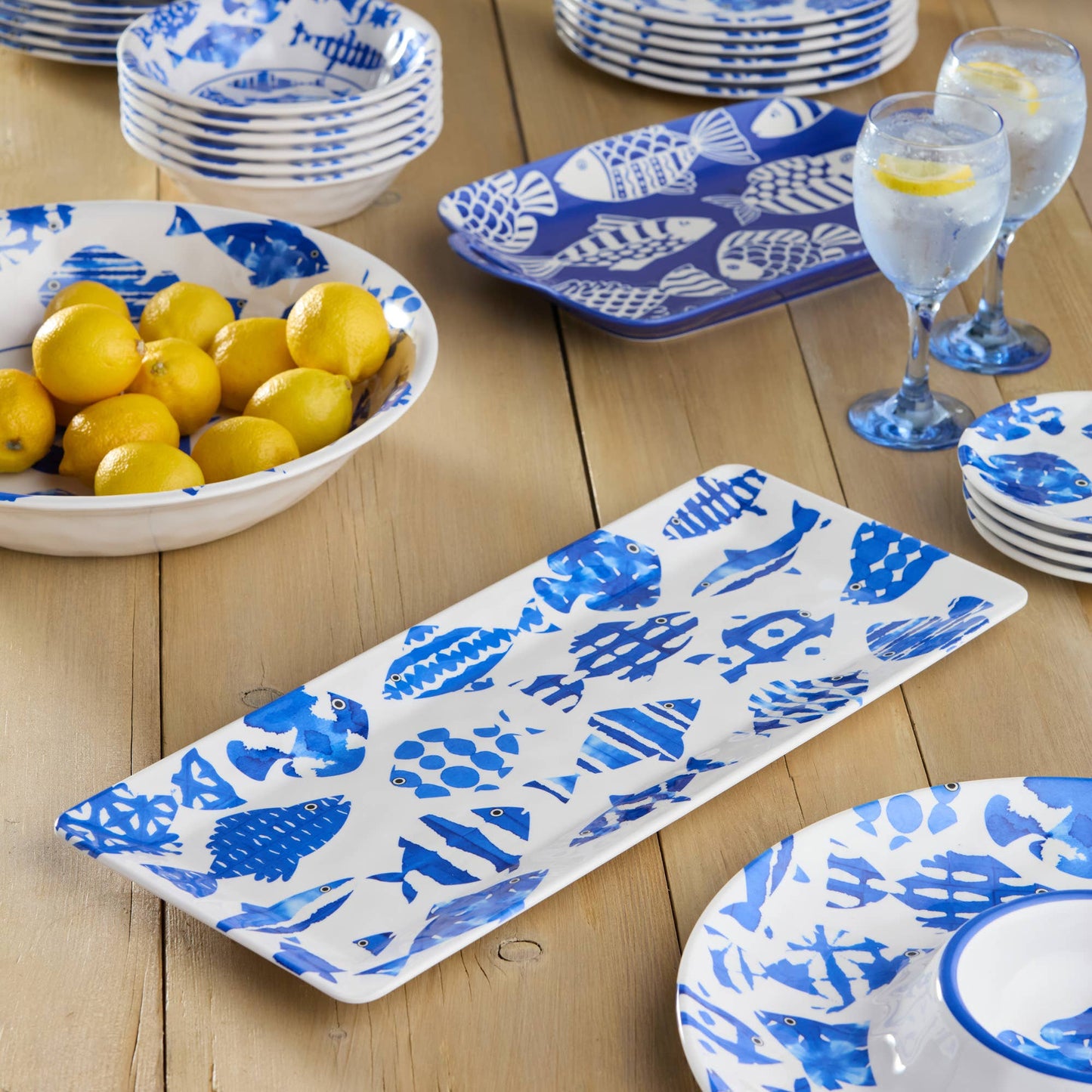 Fish Melamine Platter