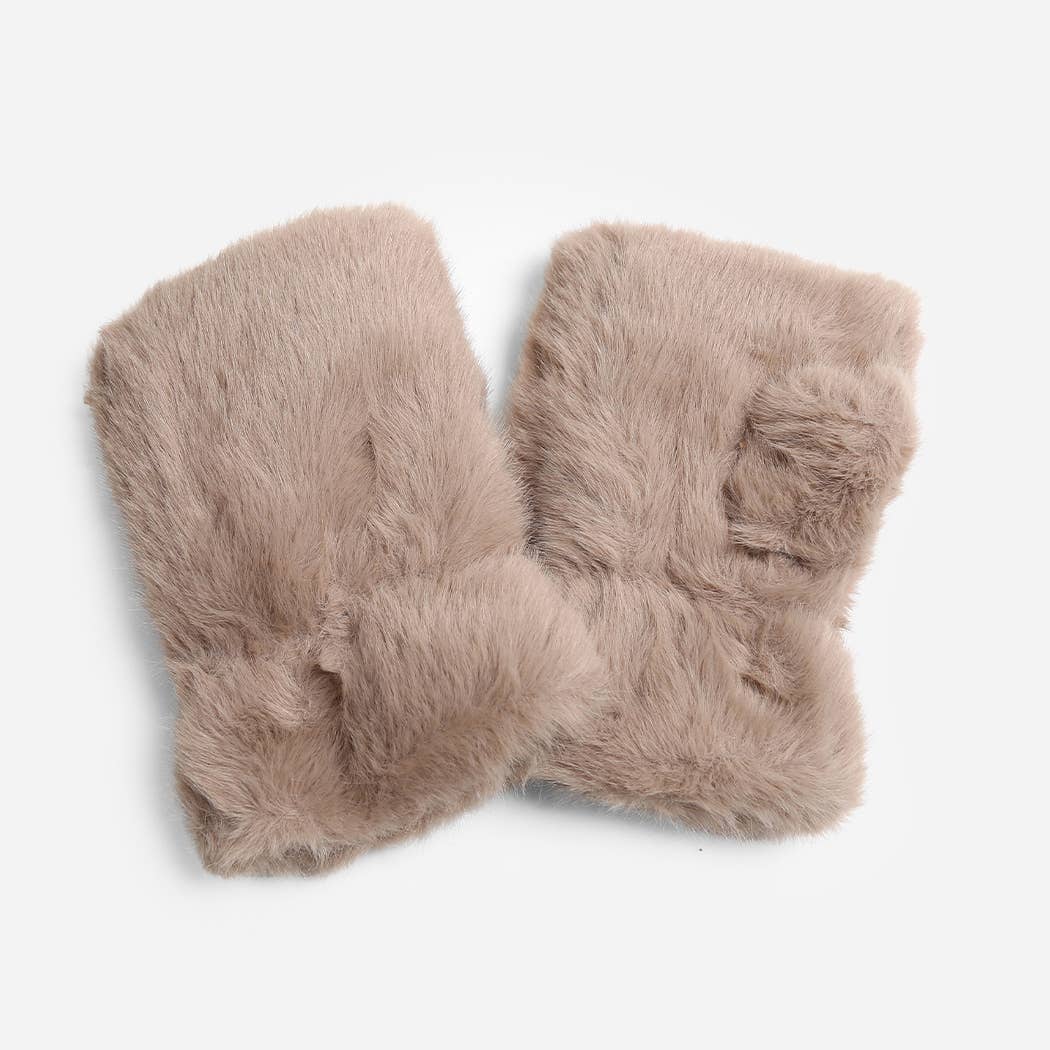 Solid Color Plain Fingerless Glove