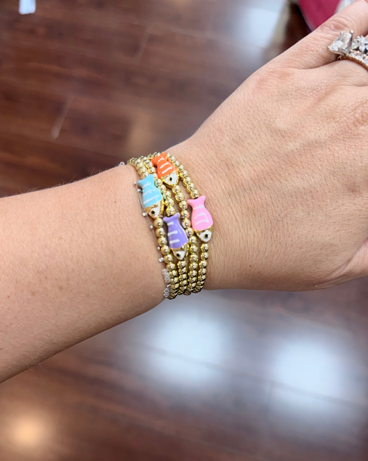 Enamel Fish Bracelets