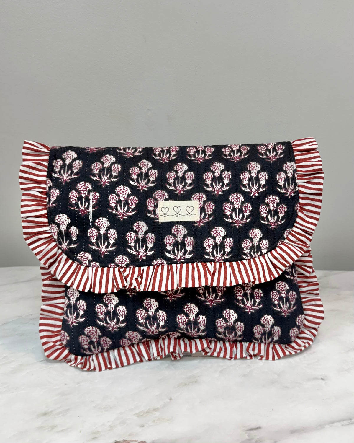 A.S.D Handmade Fall Frilly Clutch