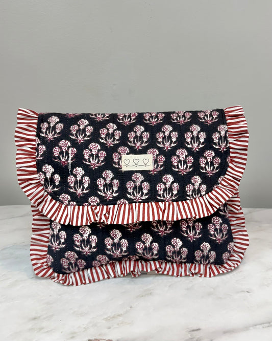 A.S.D Handmade Fall Frilly Clutch