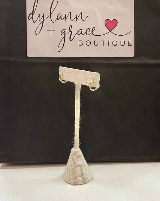 D+G Small Huggie Earrings