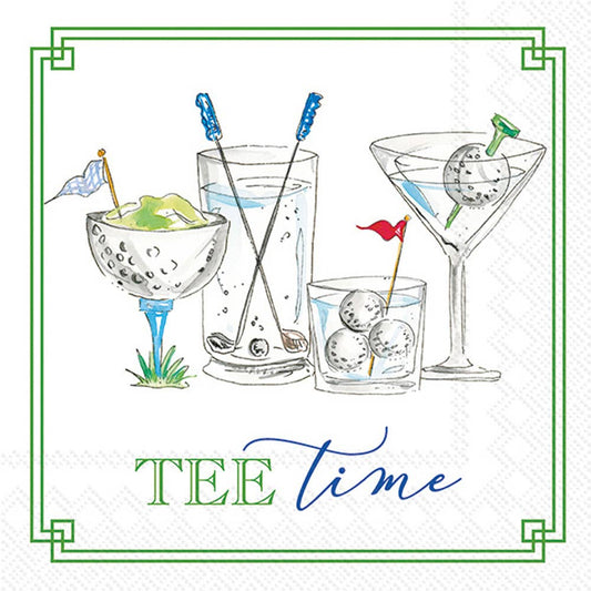 Golf Paper Cocktail Napkin