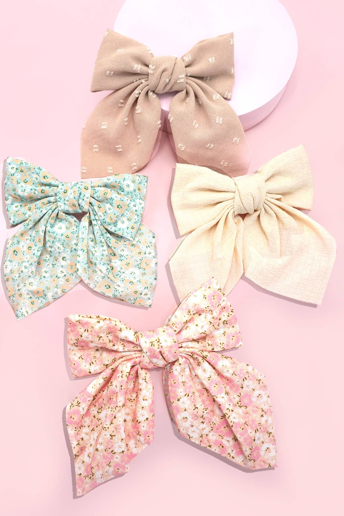 Organza Bow Hair Clip