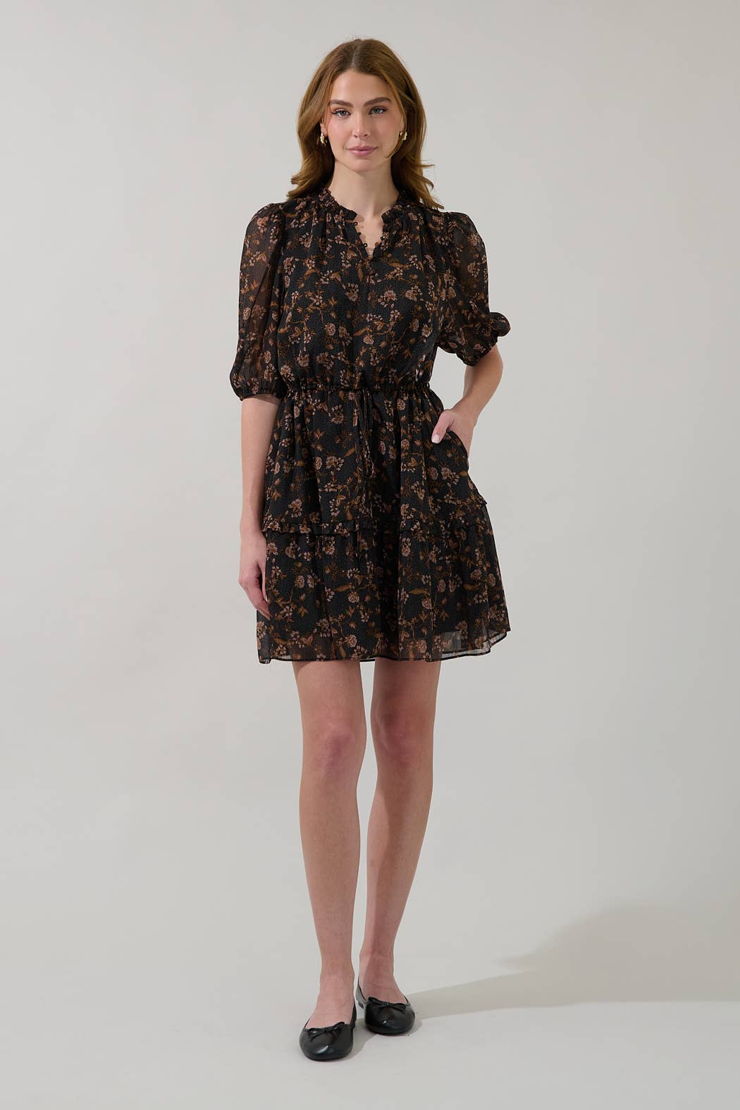 Sugarlips Tiered Mini Dress