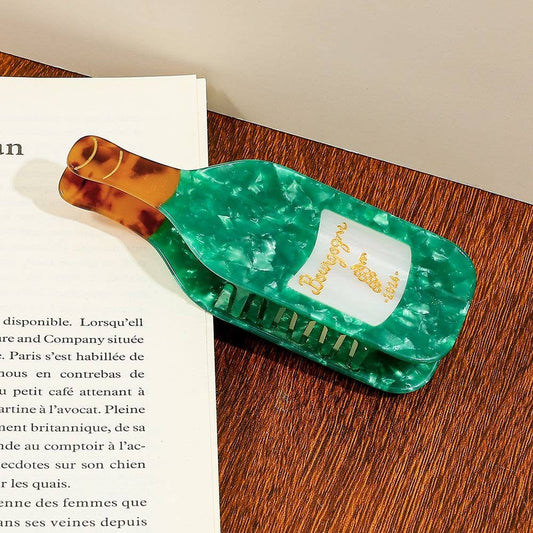 Wine Bottle Hair Clip