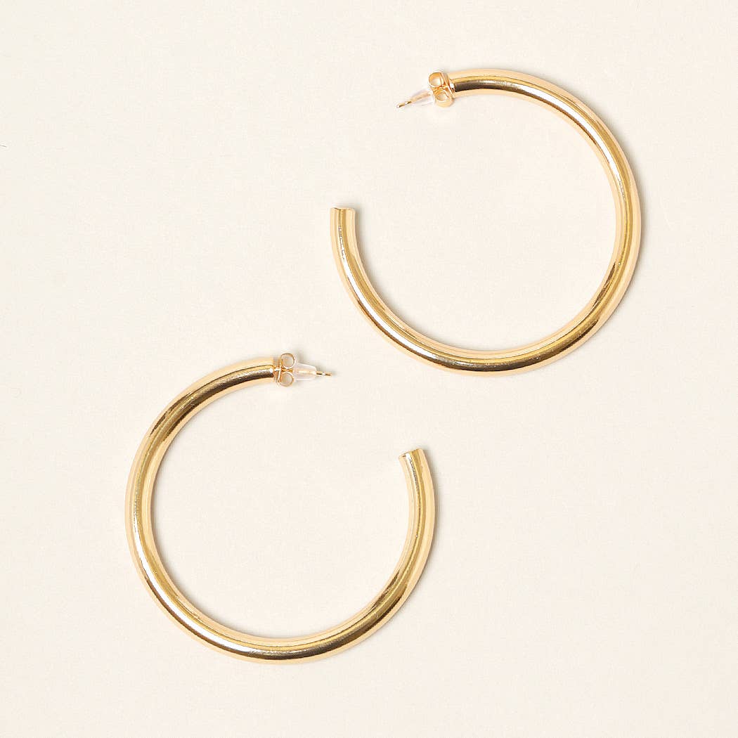 Gold Hoop Earrings