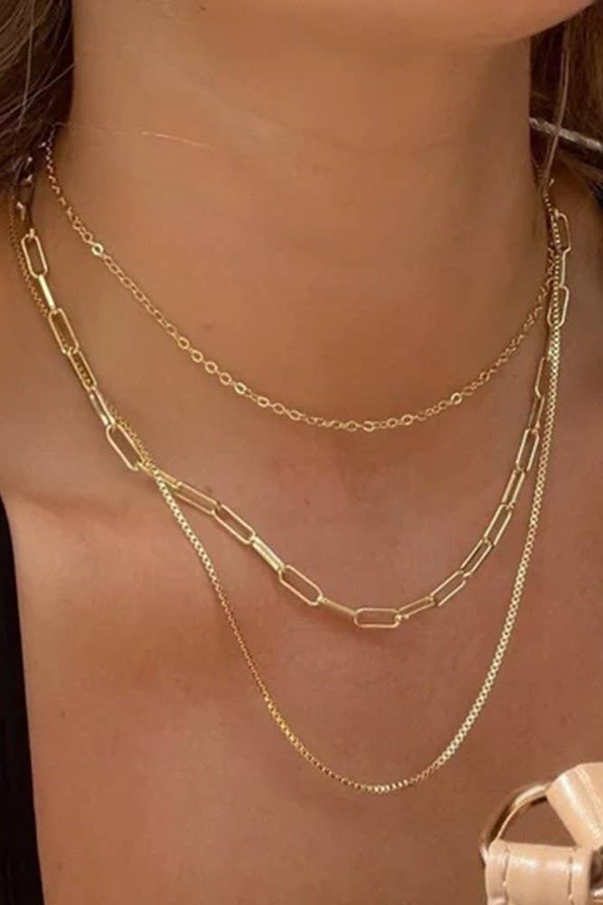Three Layered Necklace