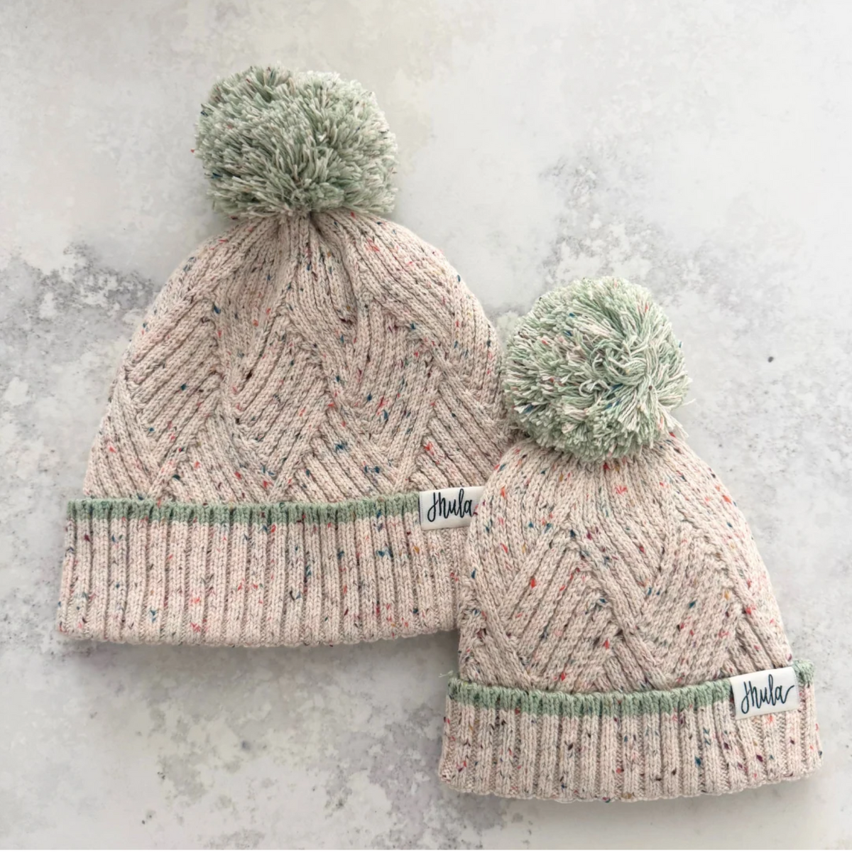 Jhula Baby Pompom Beanie