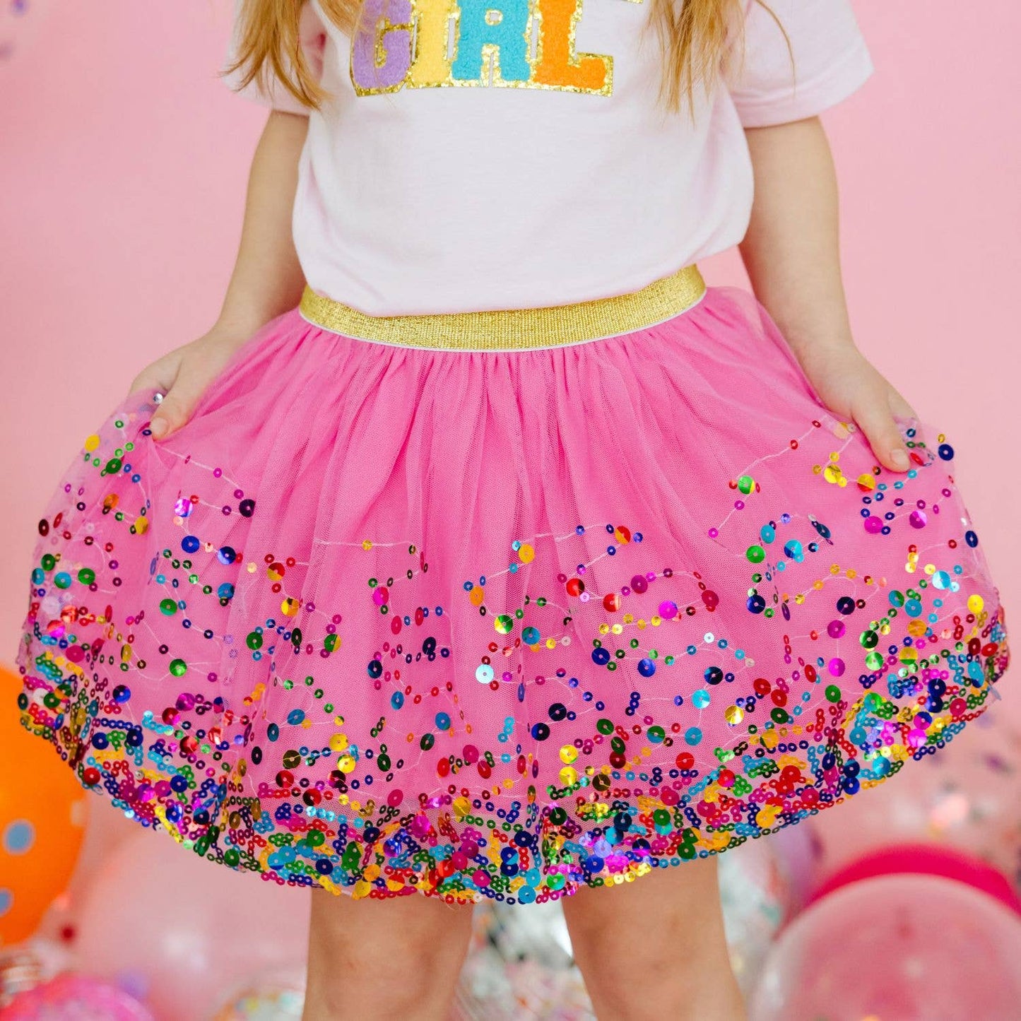 Raspberry Confetti Tutu - Dress Up Skirt - Kids Tutu