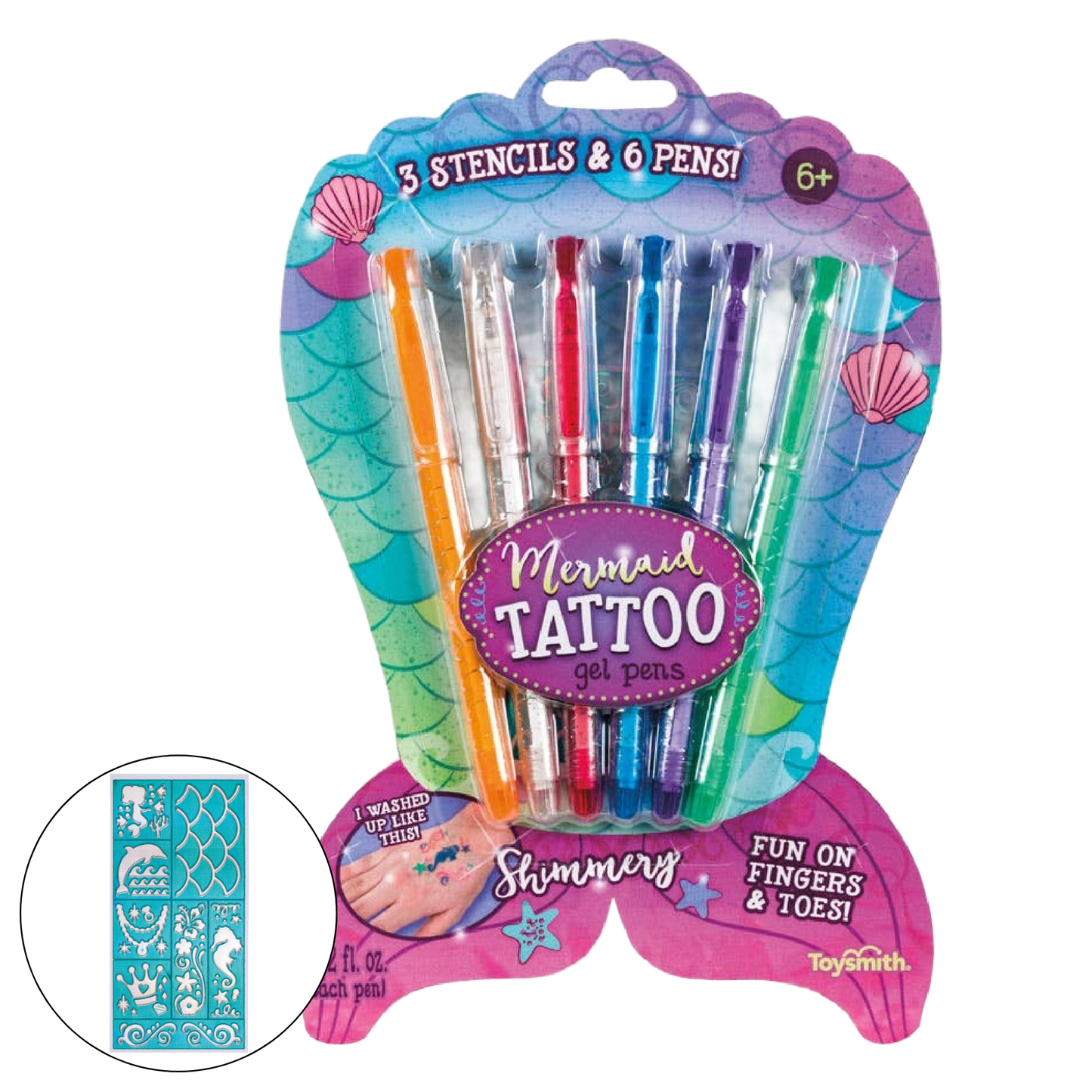 Mermaid Tattoo Gel Pens